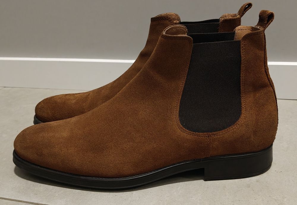 Selected Homme sztyblety zamszowe 44