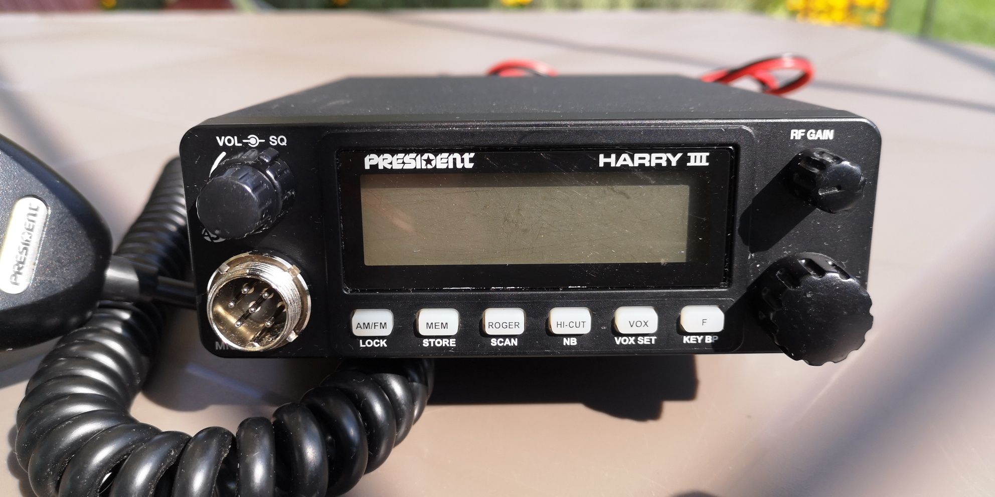 CB radio President Harry 3, ASC, AM/FM, 12V