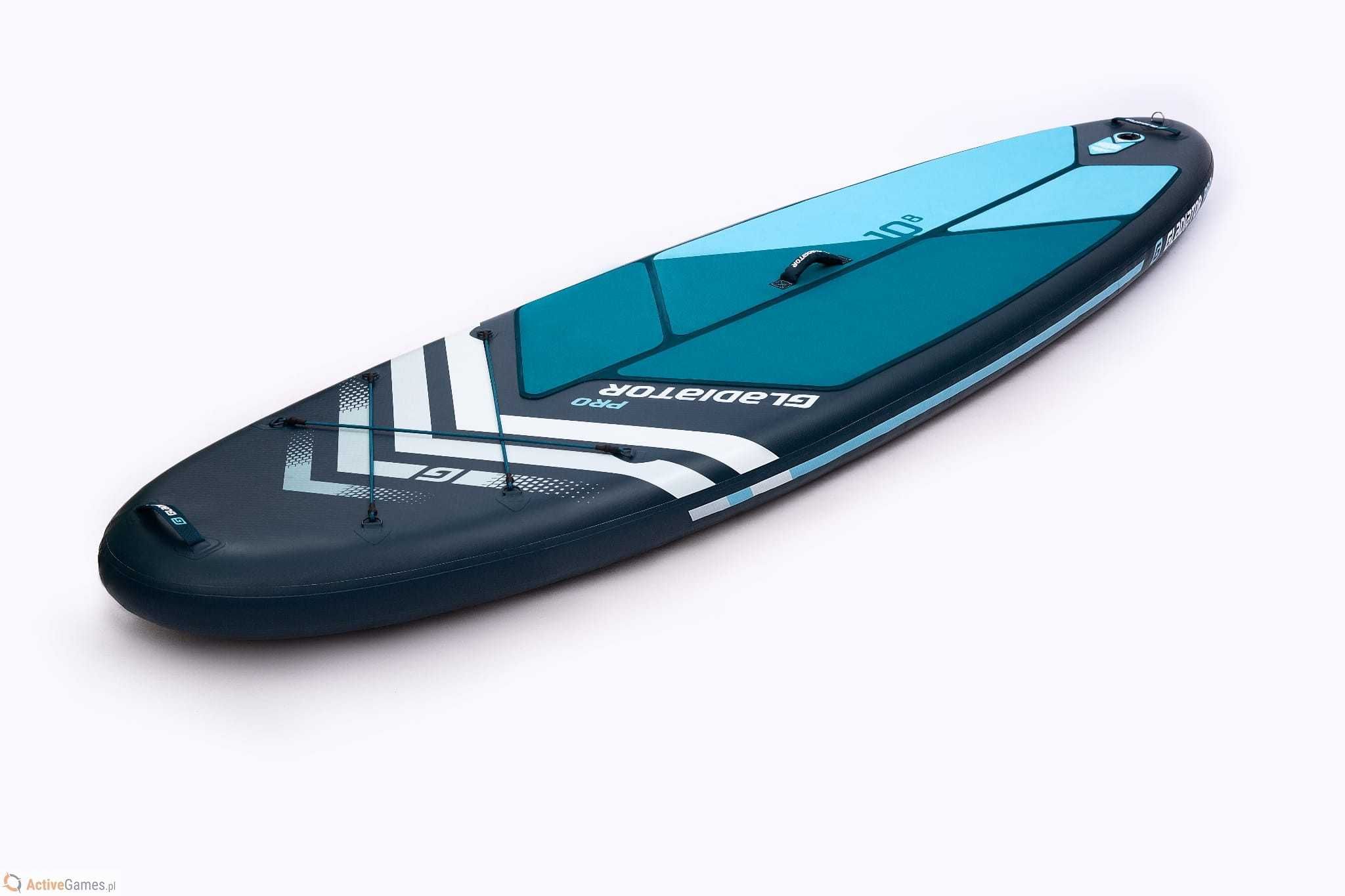 kompletny ZESTAW Deska SUP Gladiator Pro 10.8  dobra deska paddleboard