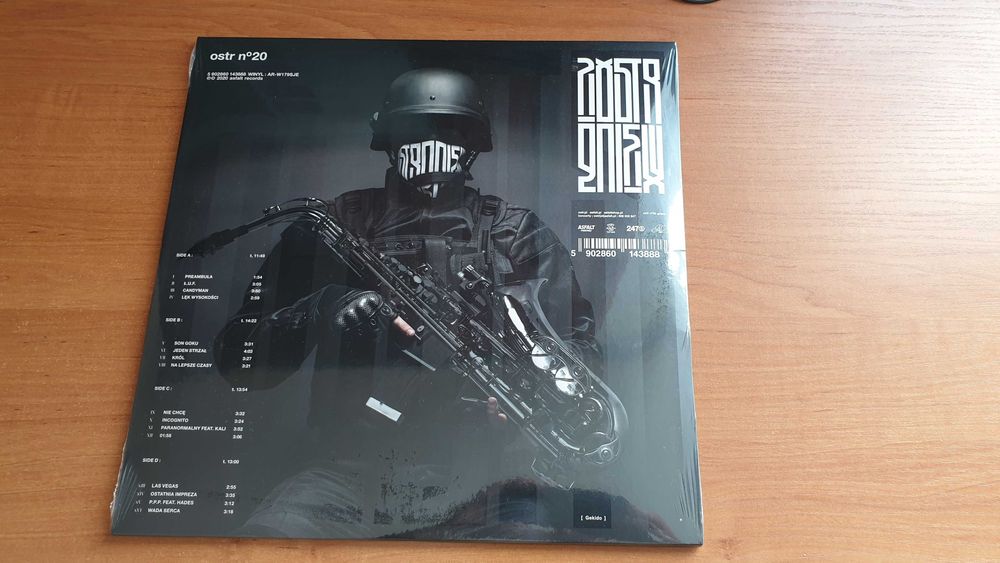 Płyta winyl O.S.T.R. Gniew 2 LP Nowa .Fplia