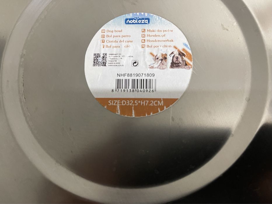 Duplo Comedouro para caes tamanho xl