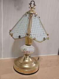 Nocna lampka lub na biurko PRL Vintage
Materiały: