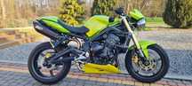 Triumph Street Triple 675 wydechy Zard carbon bezwypadkowy film