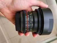 Obiektyw Samyang 12mm T3.1 VDSLR ED AS NCS Fish-eye do Canona EF