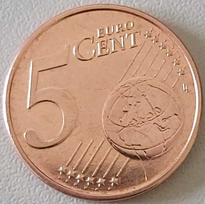 5 Cêntimos de 2022  do Luxemburgo