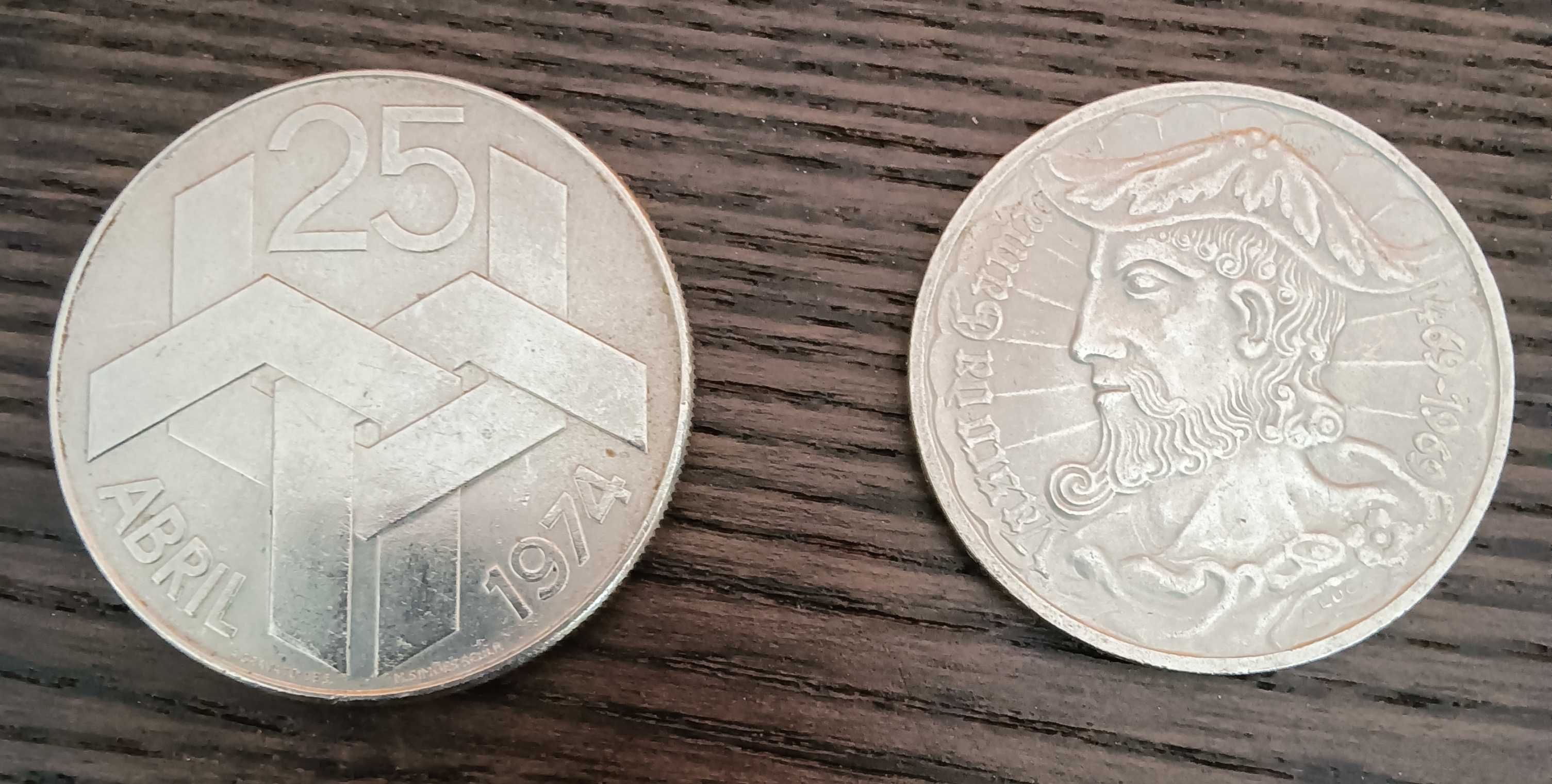 5 moedas em prata várias datas e temas preço conjunto