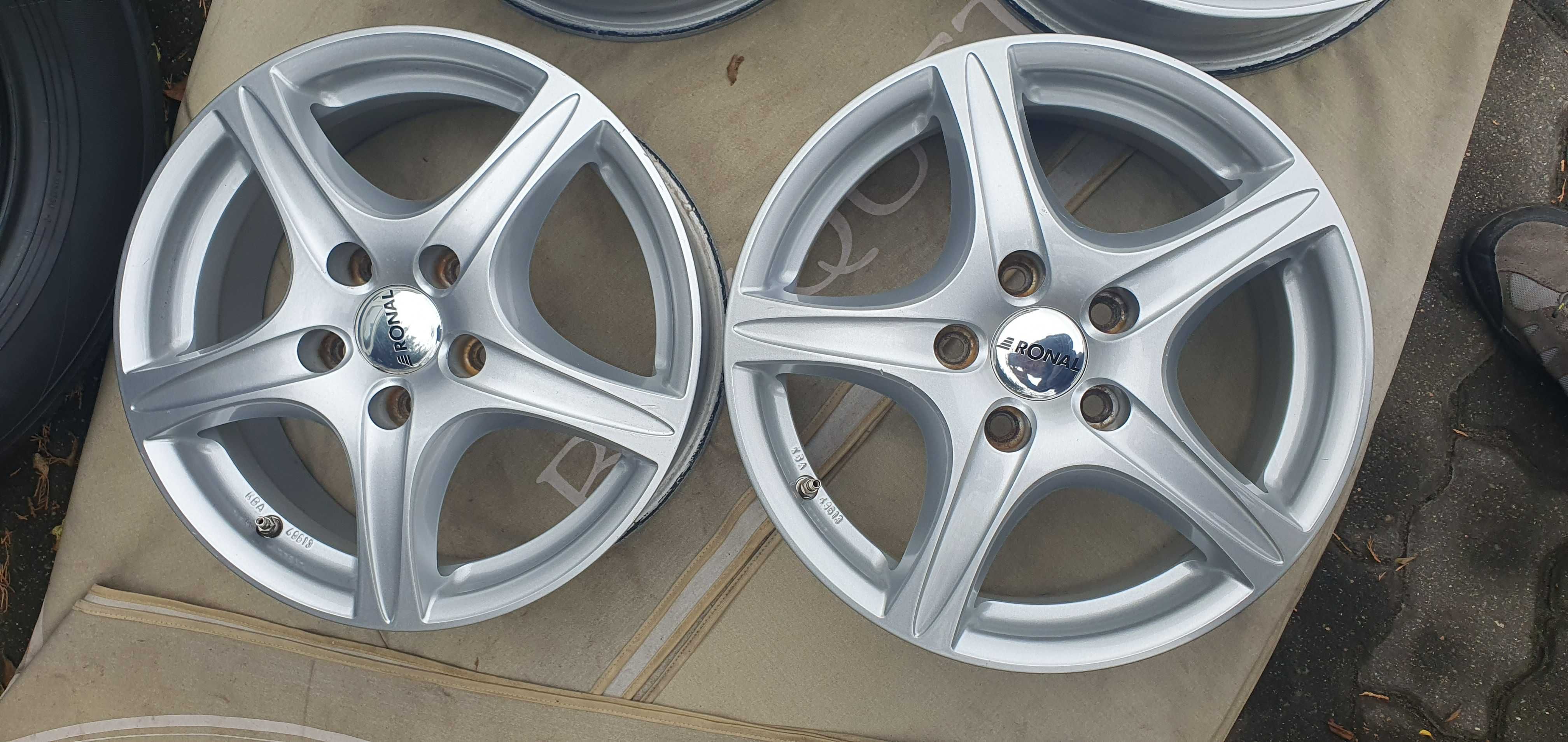 felgi aluminiowe RONAL 5x112 6.5Jx16H2 ET50 57,1 mm (m.in. do VW T4)