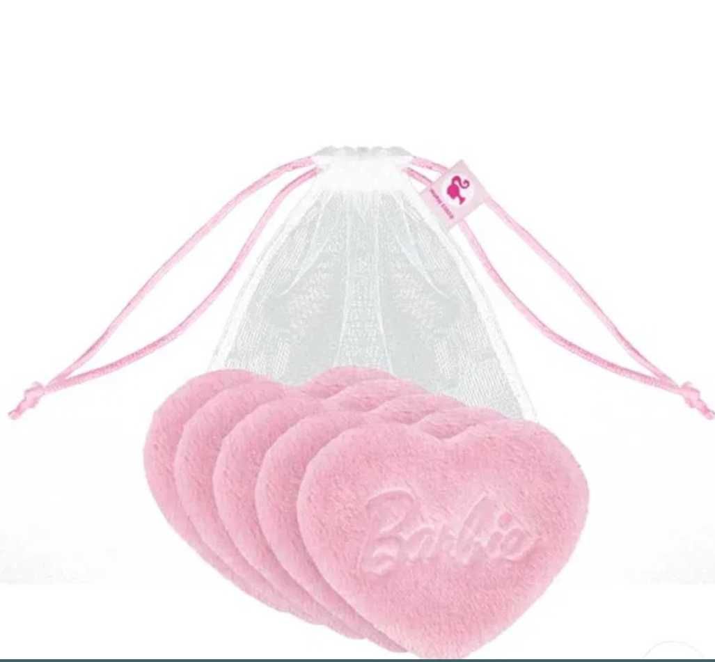 Nowe Wielorazowe płatki do demakijażu GLOV Barbie
