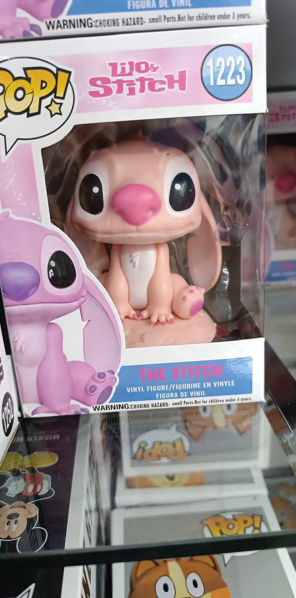 Pop.  the stitch