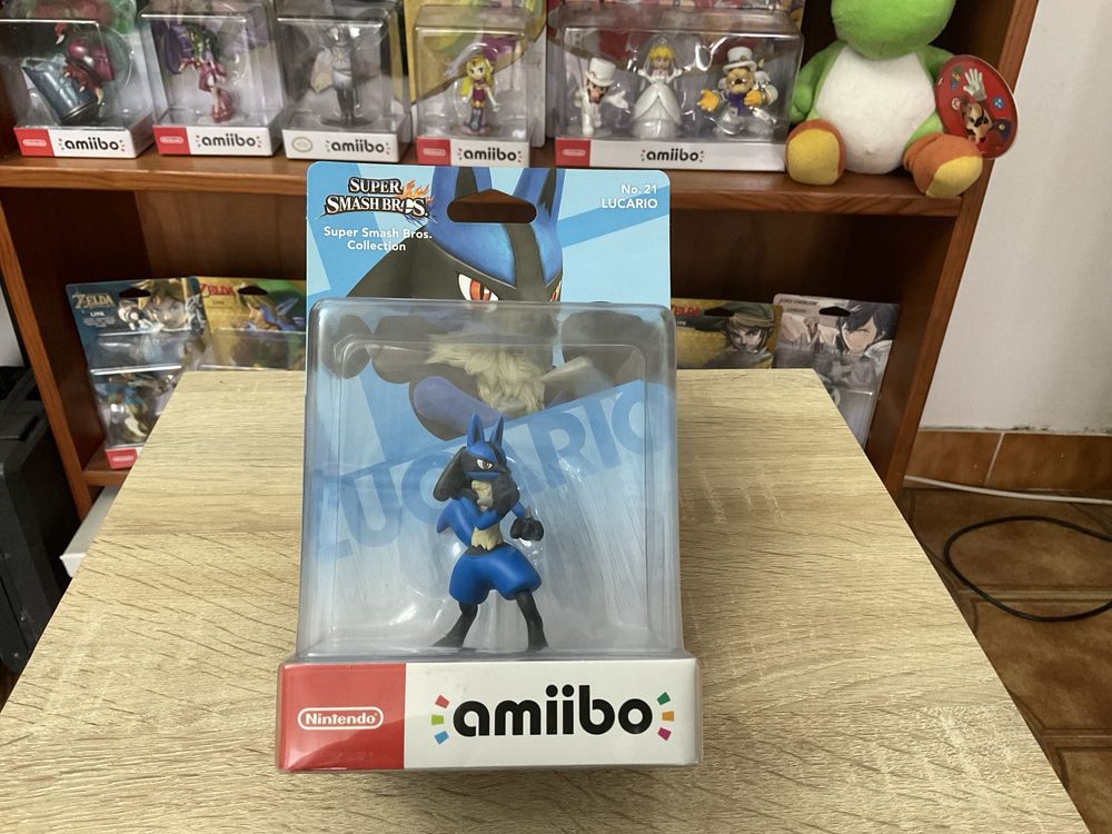 Amiibo Lucario Novo