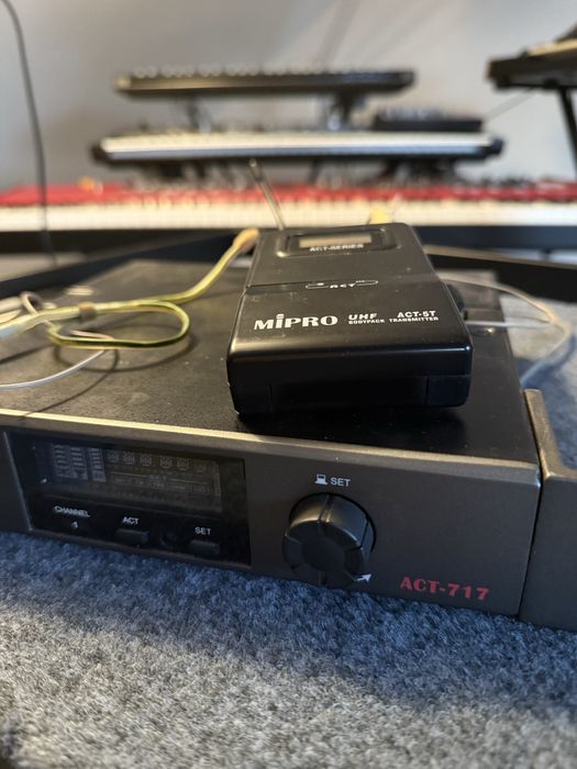 Mipro Act - 717 + ACT -5T + mikrofon naglowny - faktura VAT