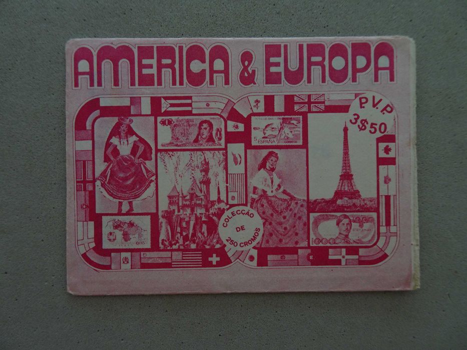 Carteira de cromos fechada - América & Europa