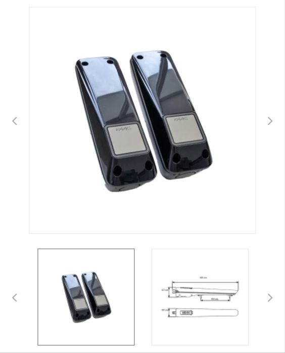 Napęd Siłowniki do bramy Faac S418 zestaw gwaracja