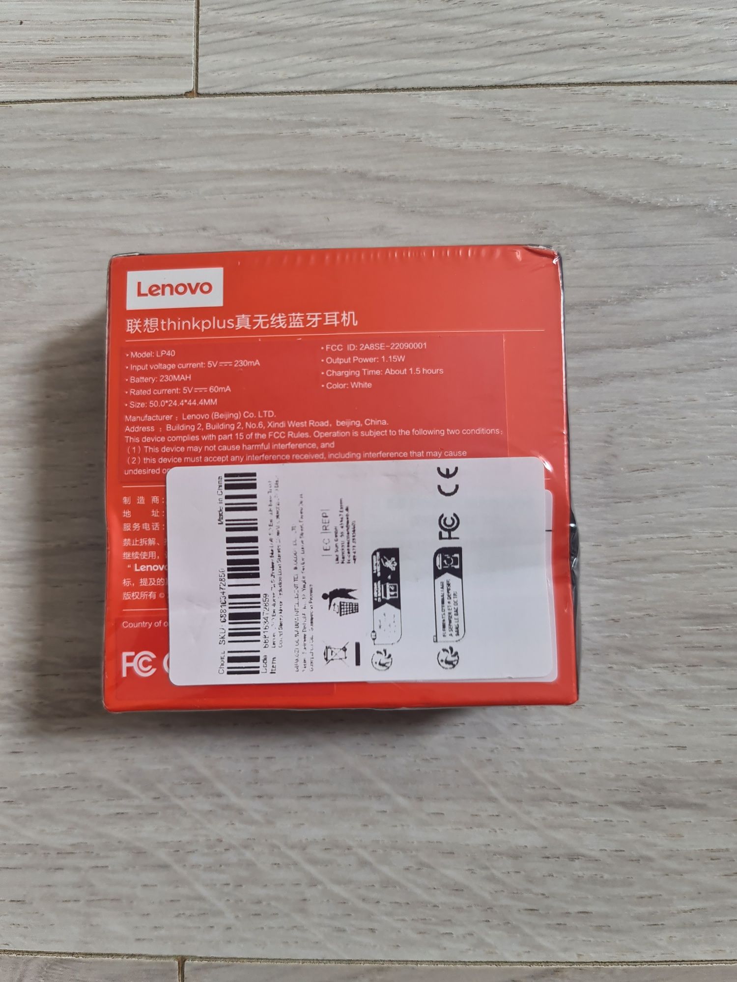 Бездротові навушники TWS Lenovo XT98, LP40,  HT38