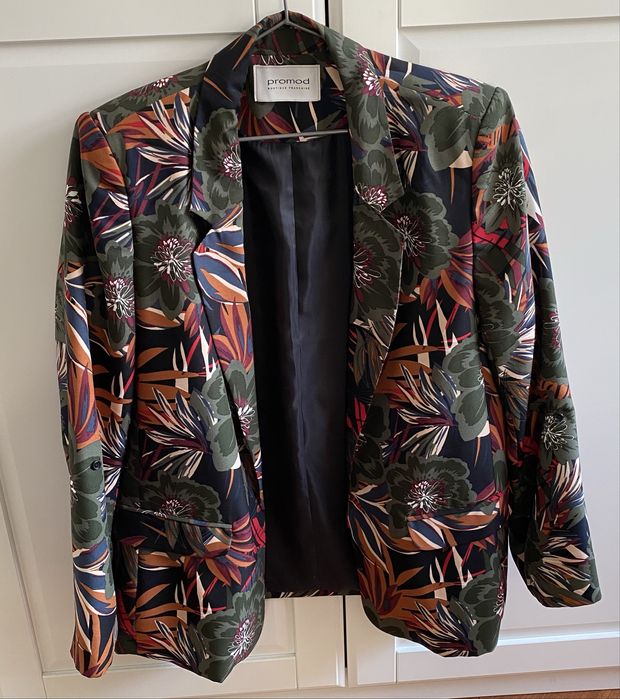 marynarka promod kwiaty r. 42