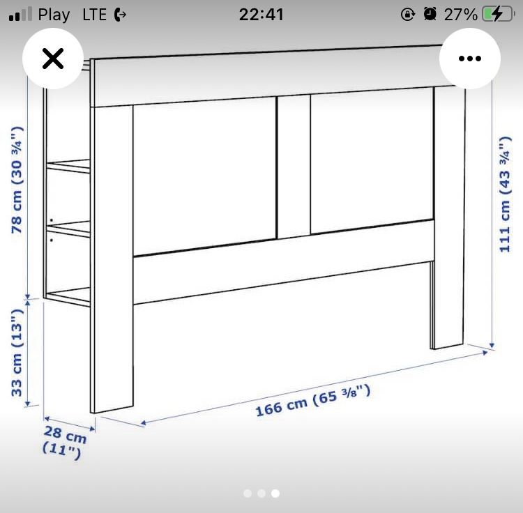 Zagłówek ikea polecam