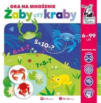 Gra do nauki mnożenia ŻABY CZY KRABY Kapitan Nauka