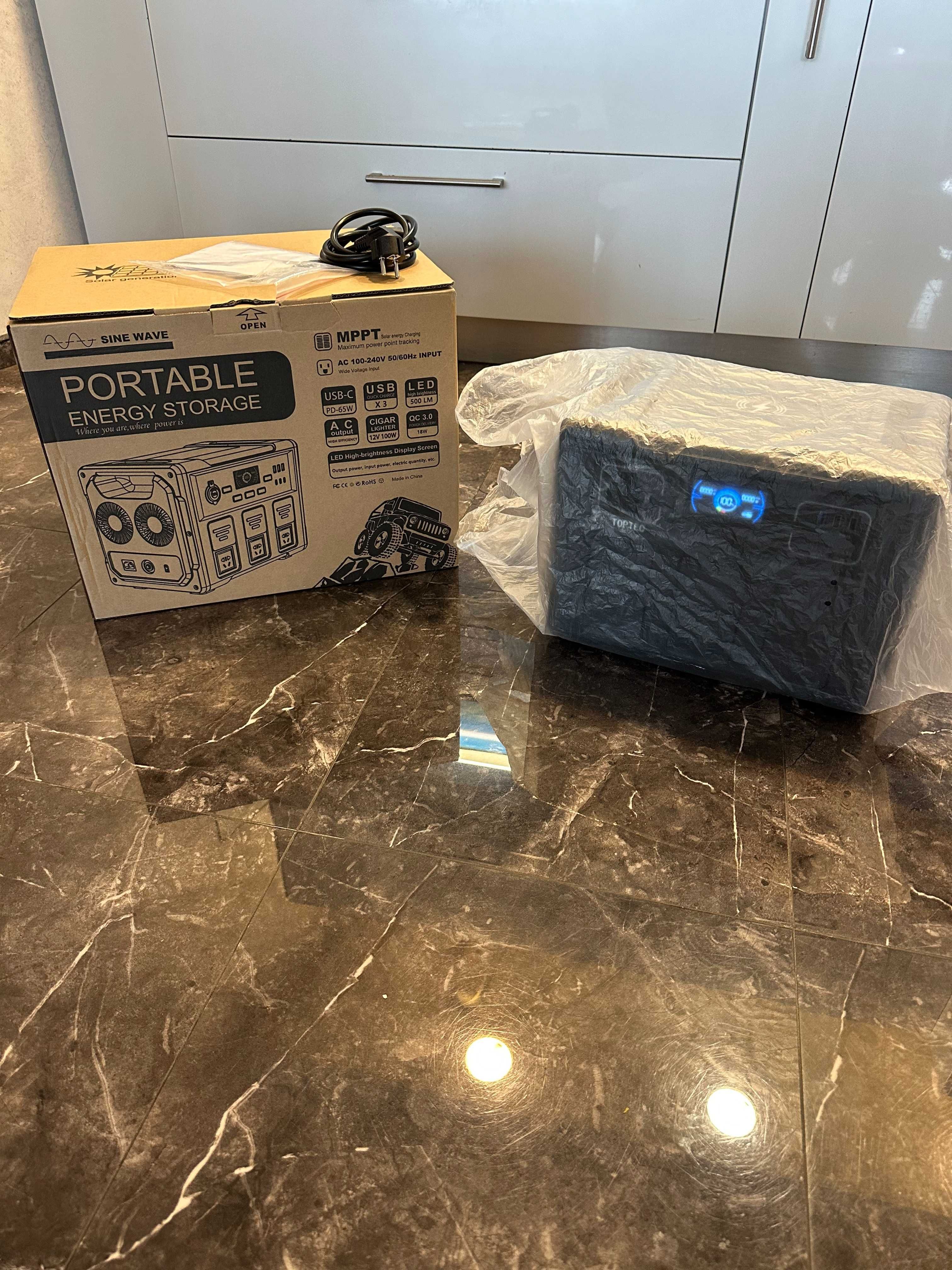 Зарядна станція Toptec DK1200 1200W 1050Wh LiFePo4