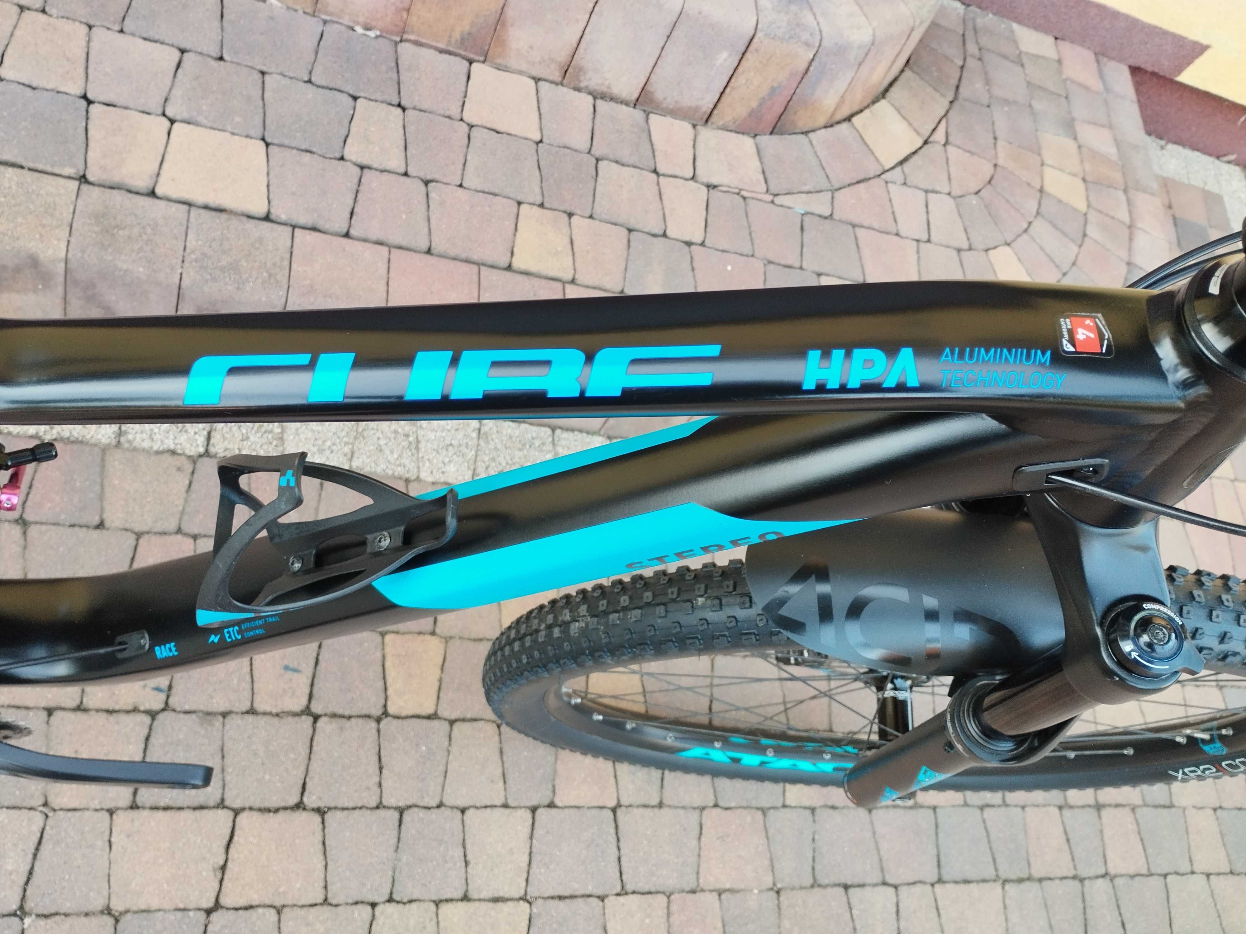 Cube Stereo Race 120mm Rockshox Sunringle rozmiar L 29er bdb