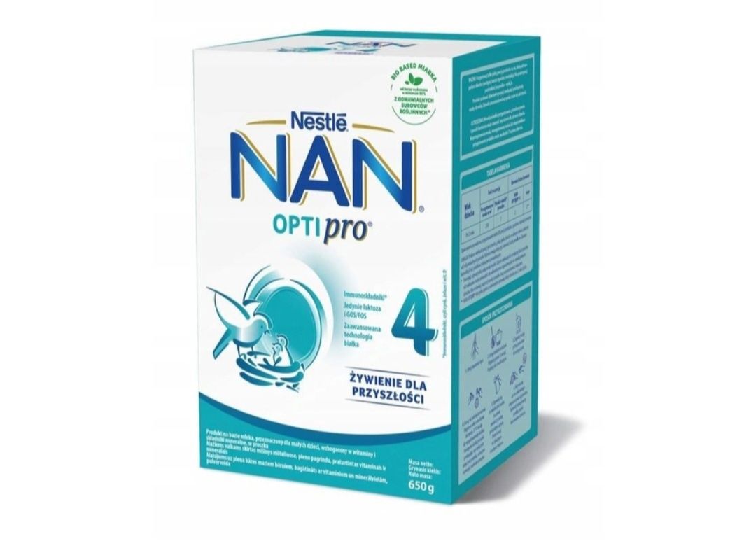 Суха молочна суміш NAN Opti Pro 3 / 4 (650 г)