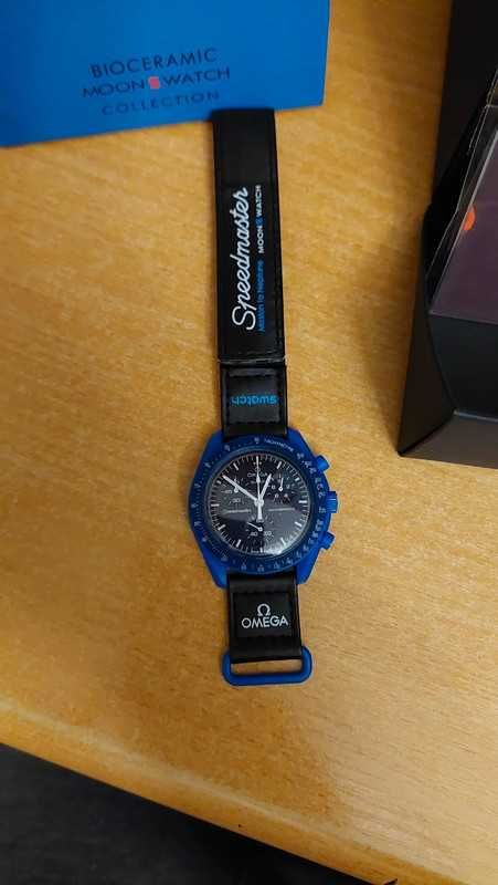 Omega x Swatch Neptune SO33N100 - Limited Edition Celestial Series
