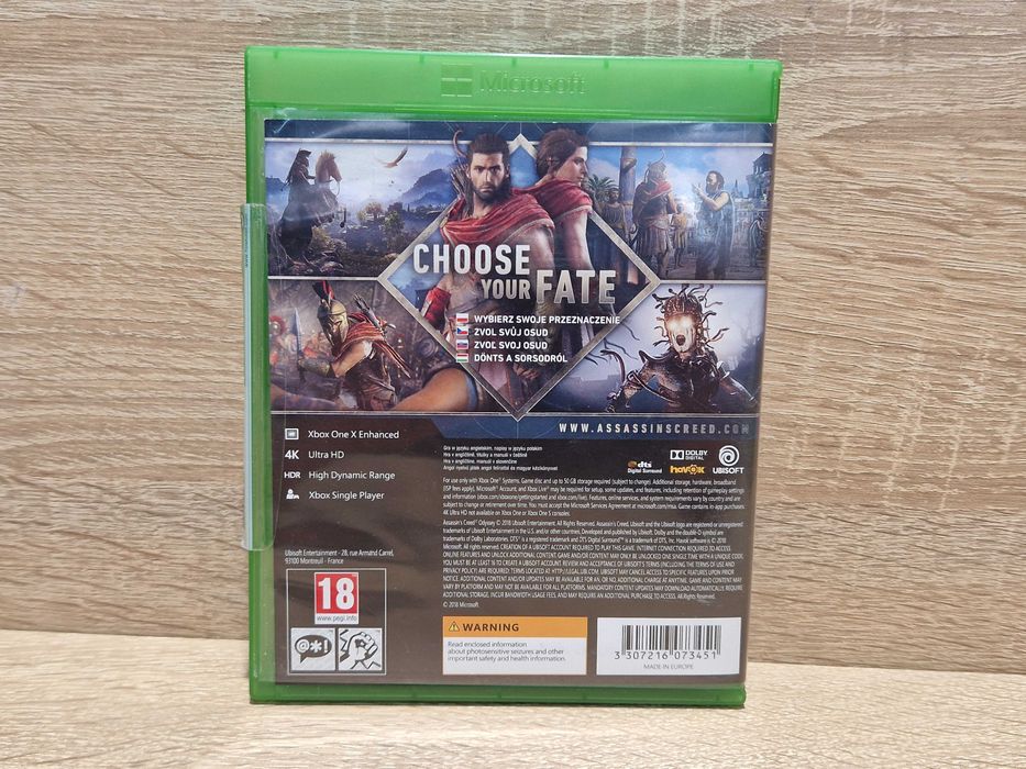 Gra XBOX ONE: Assassins Creed ODYSSEY