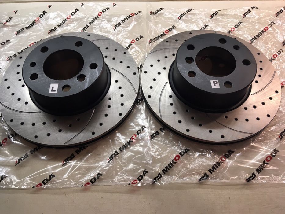 Тормозные диски MIKODA (насечки+перфорация) для BMW и других иномарок