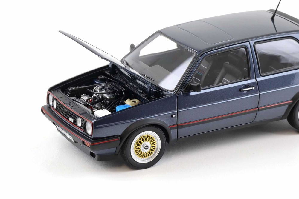 VW Volkswagen Golf II 2 GTI 1988 Helios Blue Limit 500 Norev 1:18
