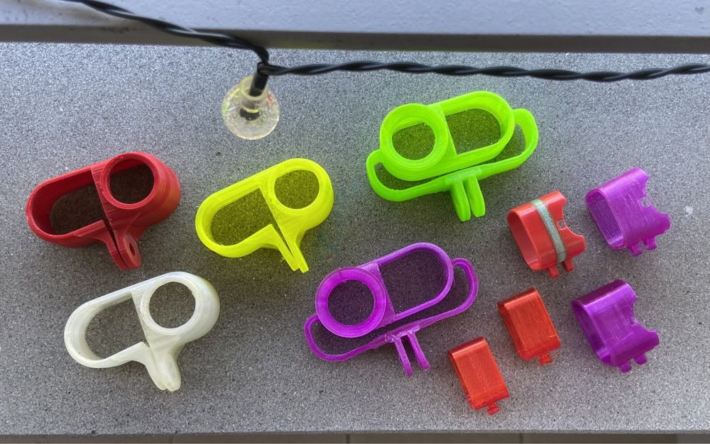 Caddx peanut / Insta go2: mount / uchwyt / mocowanie / 3D druk (TPU)