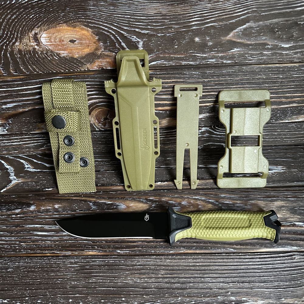 Ніж Gerber StrongArm /Хакі + чохол/ Код: 1014