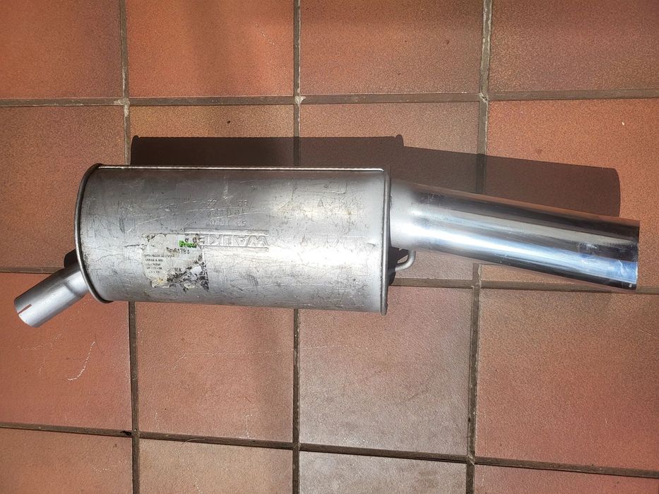 TŁUMIK końcowy   CORSA A 1.6 GSI 74 KW 5/88- 100 KM 1988-1992