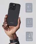 Чехол Pitaka MagEZ Case 4 Twill 600D Black/Grey для iPhone 15 Pro Max