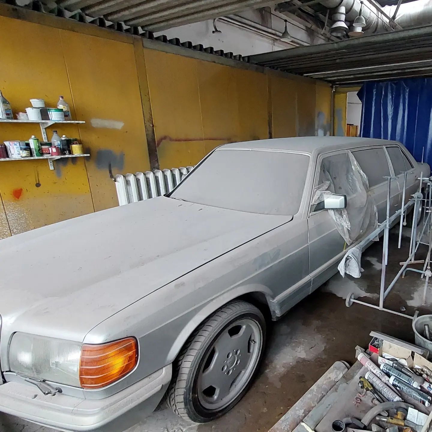 Mercedes w126 лимузин