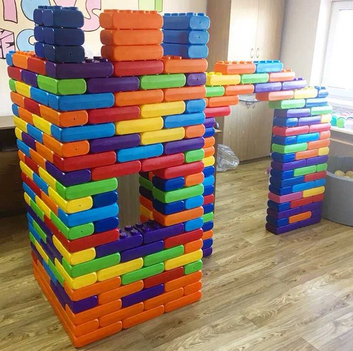 Гігантські блоки Конструктор дитячий МегаКуб ‼️ сертифікований / склад