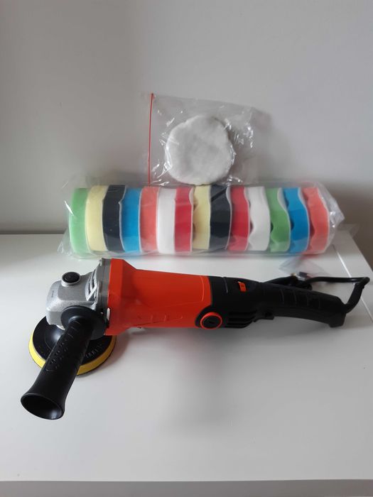 Polidora Carro 1200W | 6 Velocidades | 8000rpm | 14 Esponjas | NOVA