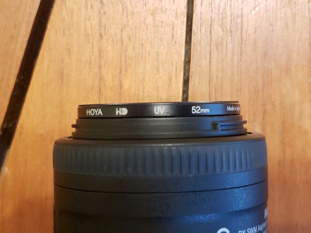 Obiektyw Nikon Nikkor AF-S DX Nikkor 35 mm f/1.8G + filtr HOYA UV CIR