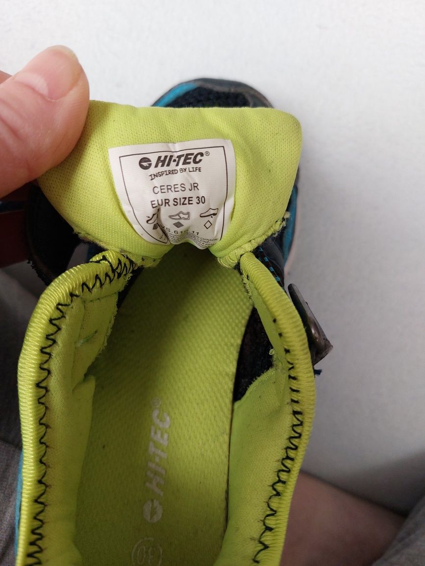 Hi-tec 30 lato buty junior jak nowe sandały przewiewne tanie