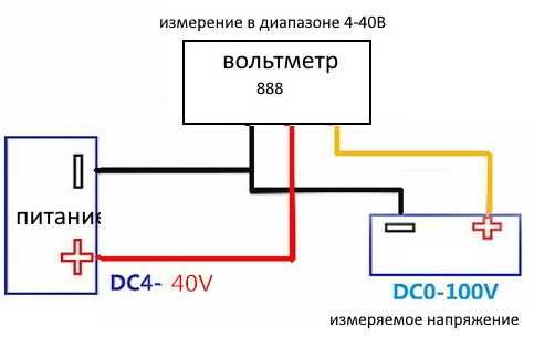 Вольтметр 0-100В