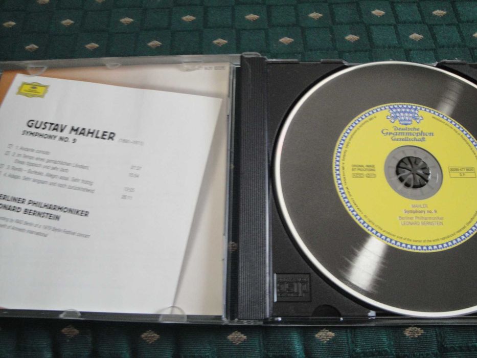 Mahler - Symphonie 9 (Bernstein) Deutsche Grammophone CD