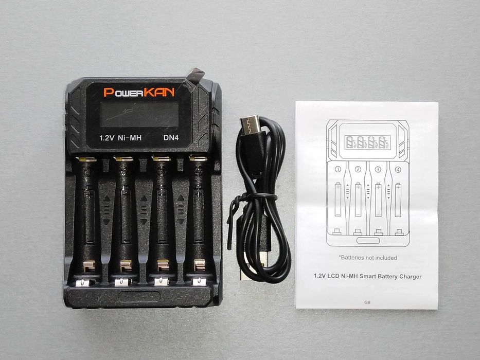 Зарядка аккумуляторов АА / ААА автоматическая (AA / AAA)