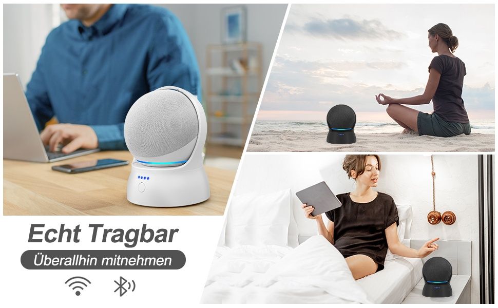 Портативна батарея  Echo Dot 4  10000 мА. Док станція.