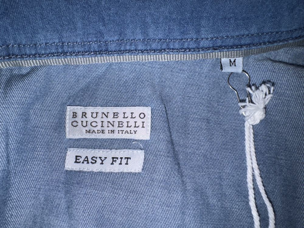 Джинсова сорочка Brunello Cucinelli M