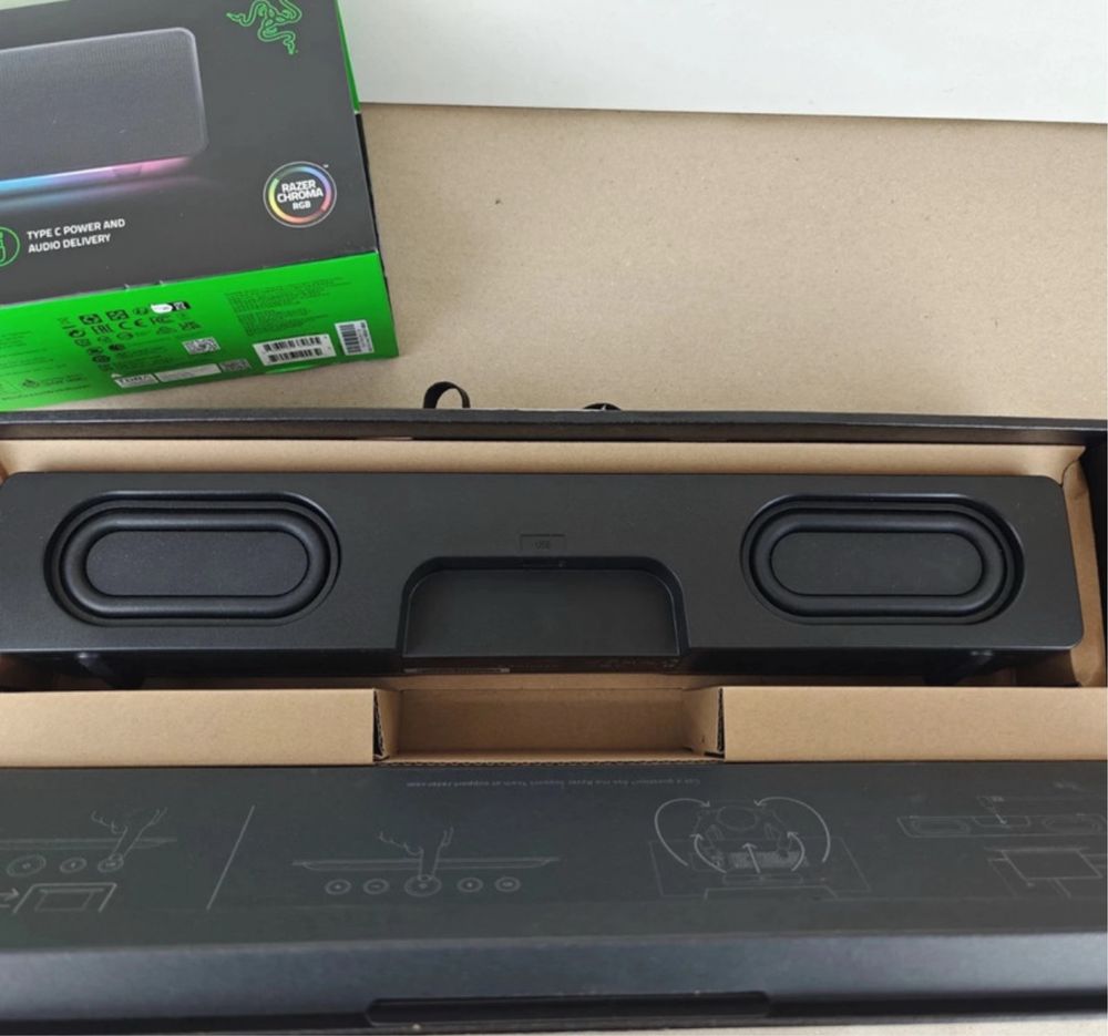 Coluna razer leviathan v2x