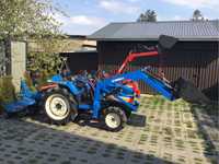 Mini traktor traktorek Iseki 18KM ,3 tłok.diesel nap.4x4 + Tur w cenie