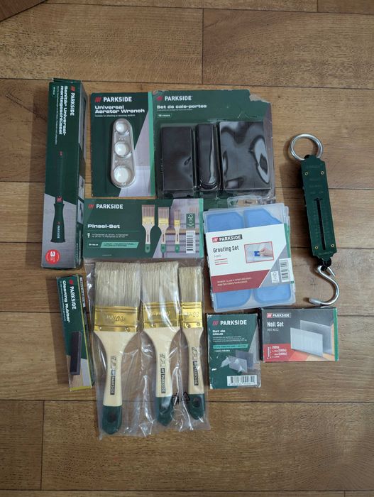 Розхiдники, термоусадки, кутник диски Parkside