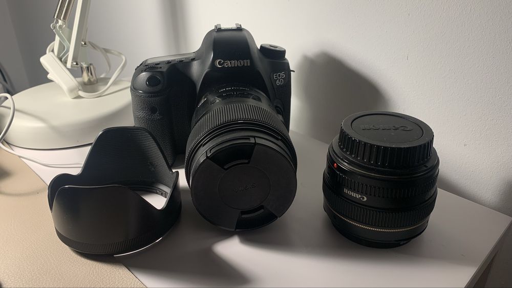 Canon 6D + Sigma Art 35mm 1.4 +Canon 50mm 1.4