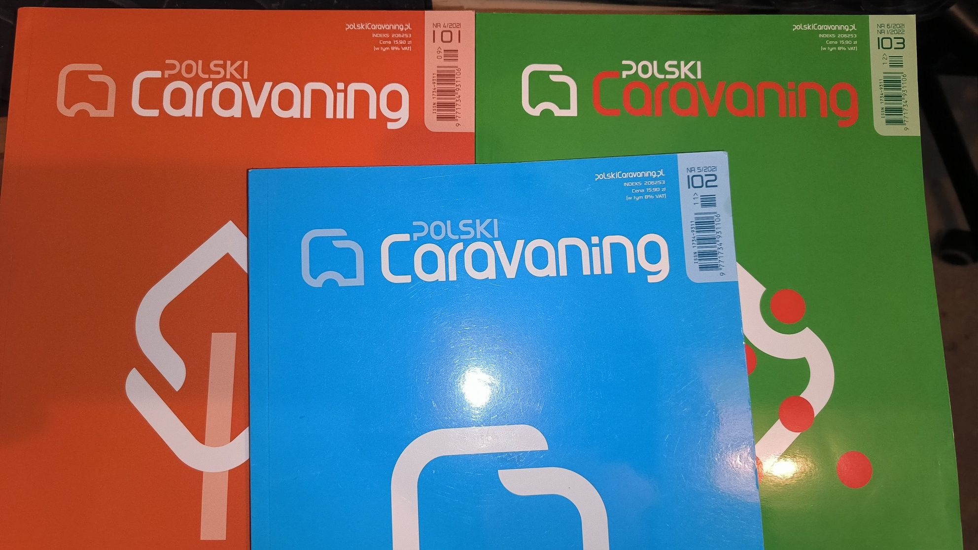 Polski Caravaning, 21 egzemplarzy. Od numeru 2/2019 do 5/2022