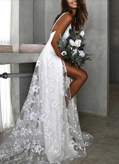 Sukienka biala rozmiar 36