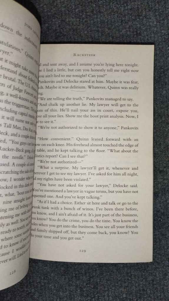The racketeer John Grisham Рекетир Джон Грішем книга детектив трилер