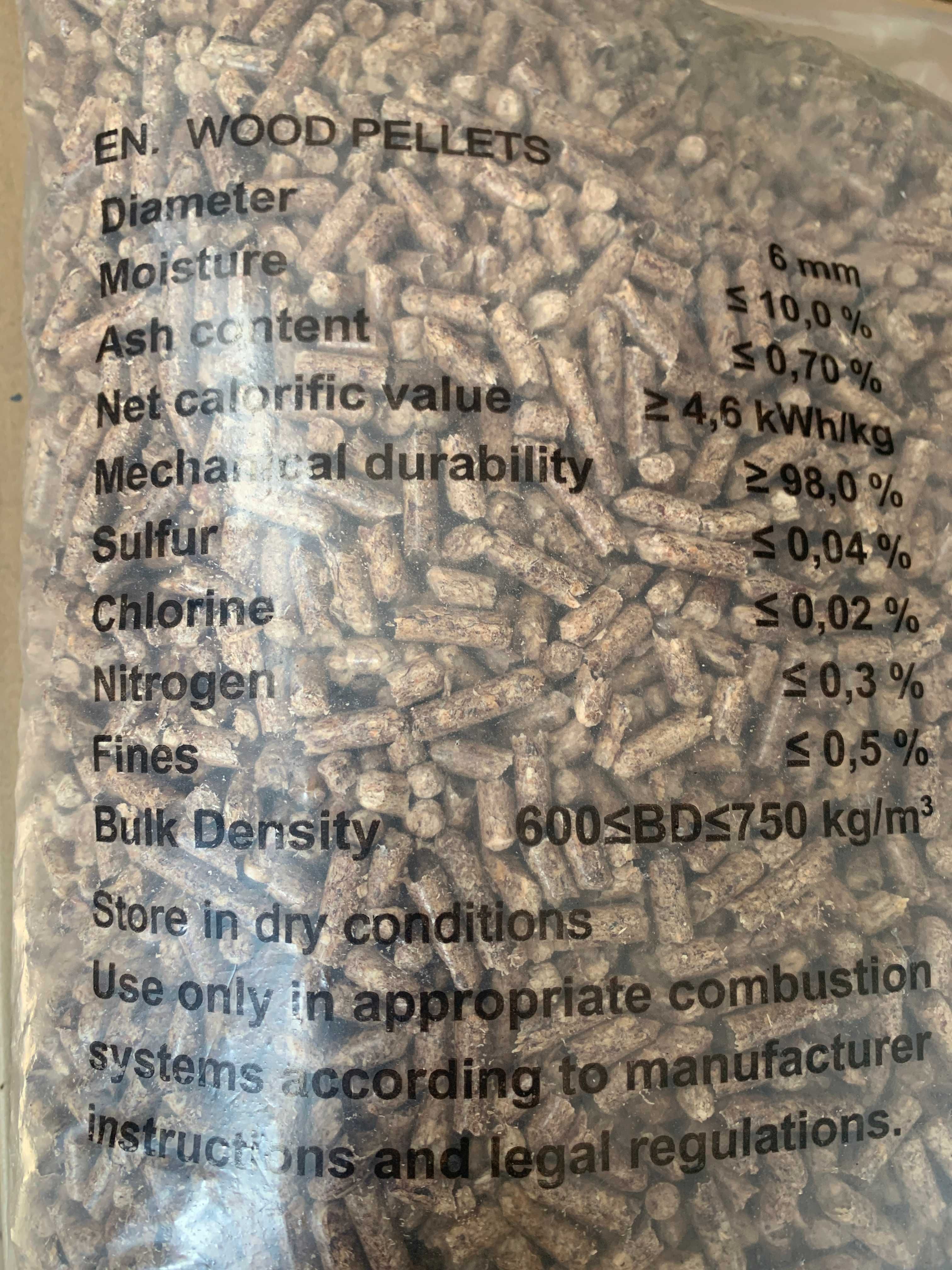 Pellet ECO-PEL EN Plus A1 sosna